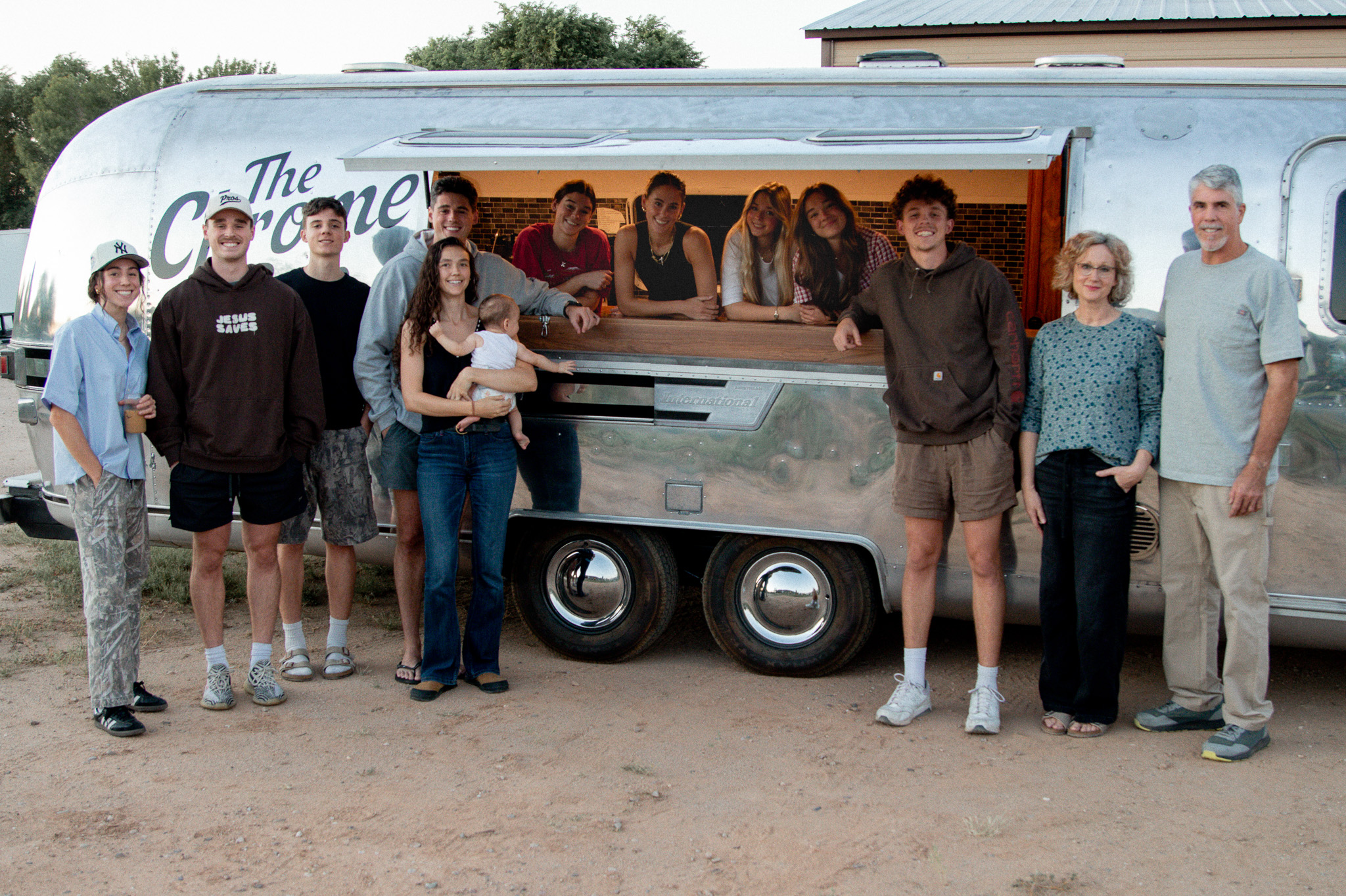 Lloyd Family founders of The Chrome Cup mobile coffee catering Phoenix Arizona